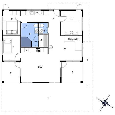 펜션 84114-ebeltoft-laerkevej-13-a *