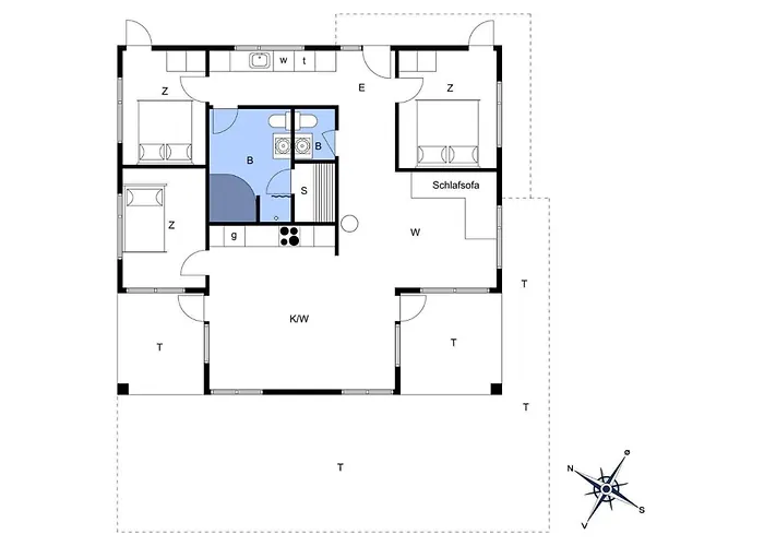 بيت للعطل 84114-ebeltoft-laerkevej-13-a *
